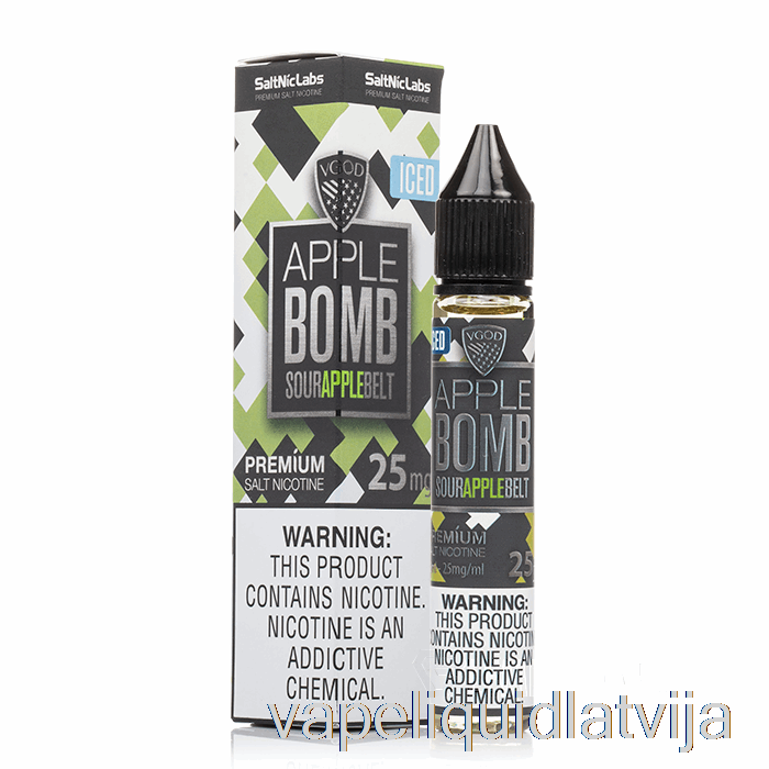 Ledus ābolu Bumba - Vgod Sāls - 30ml 50mg Vape šķidrums